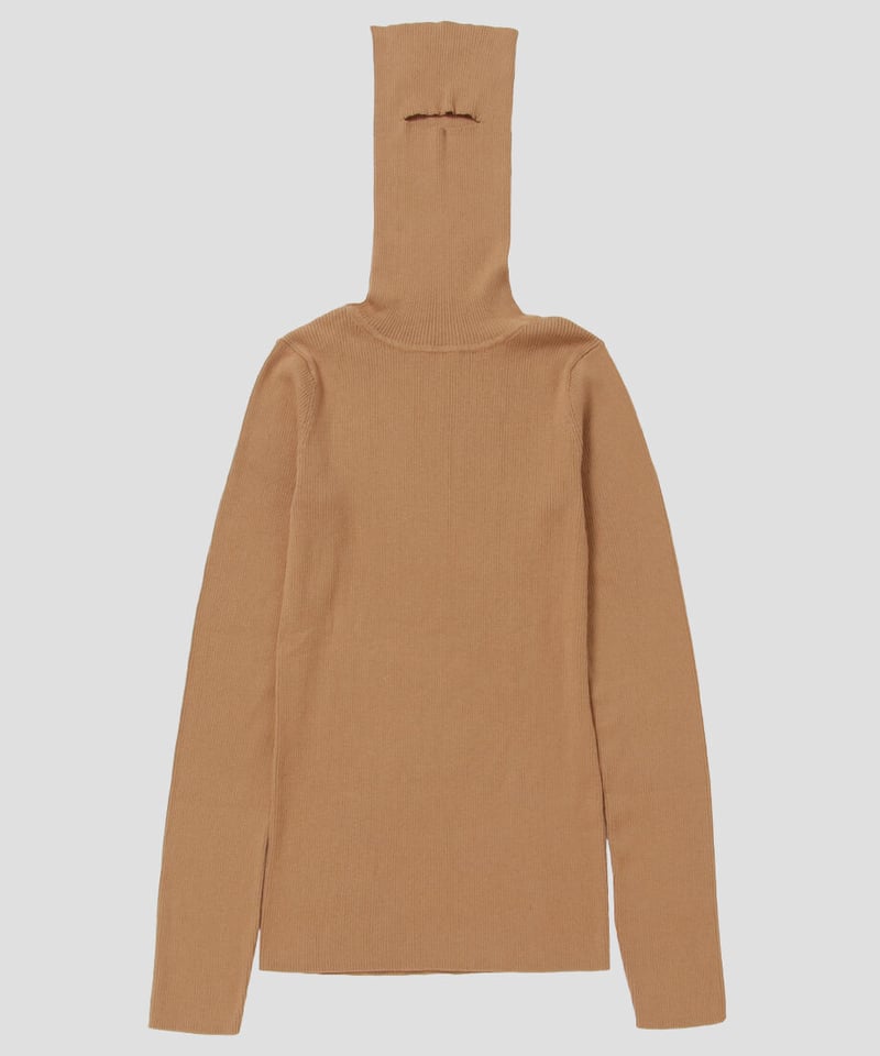 high gauge balaclava turtleneck KNIT | NKNIT