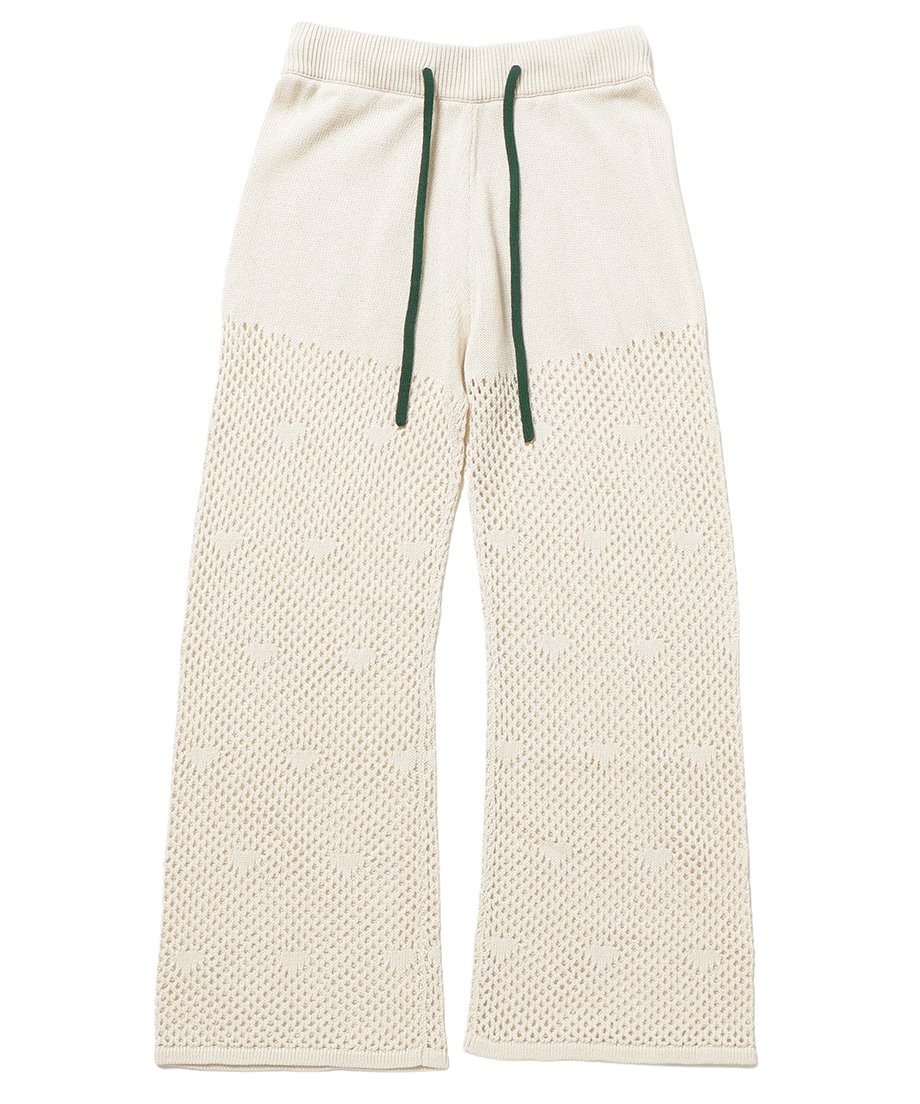mesh ♡ pattern KNIT pants | NKNIT mesh ♡ pattern KNIT pants | NKNIT