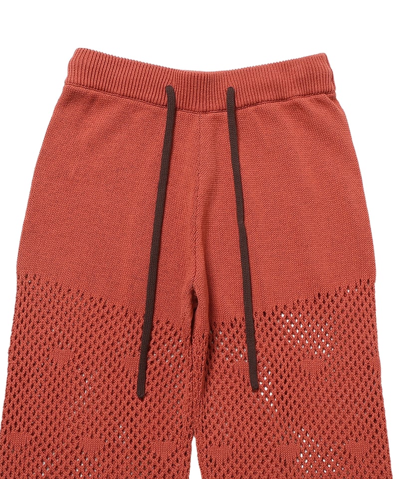 mesh ♡ pattern KNIT pants | NKNIT mesh ♡ pattern KNIT pants | NKNIT