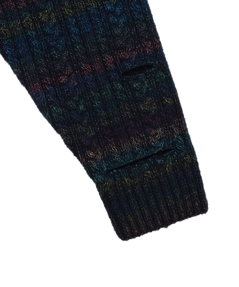 mix color cable KNIT | NKNIT mix color cable KNIT | NKNIT