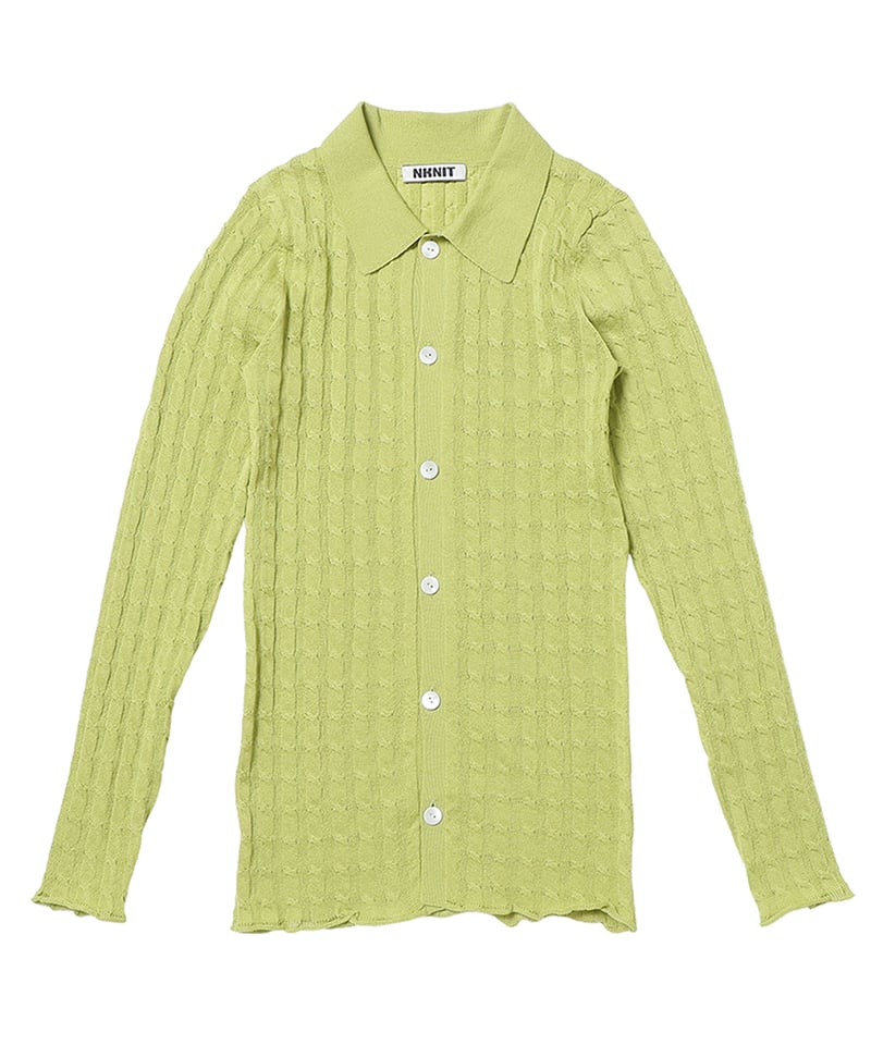 cable KNIT shirt | NKNIT