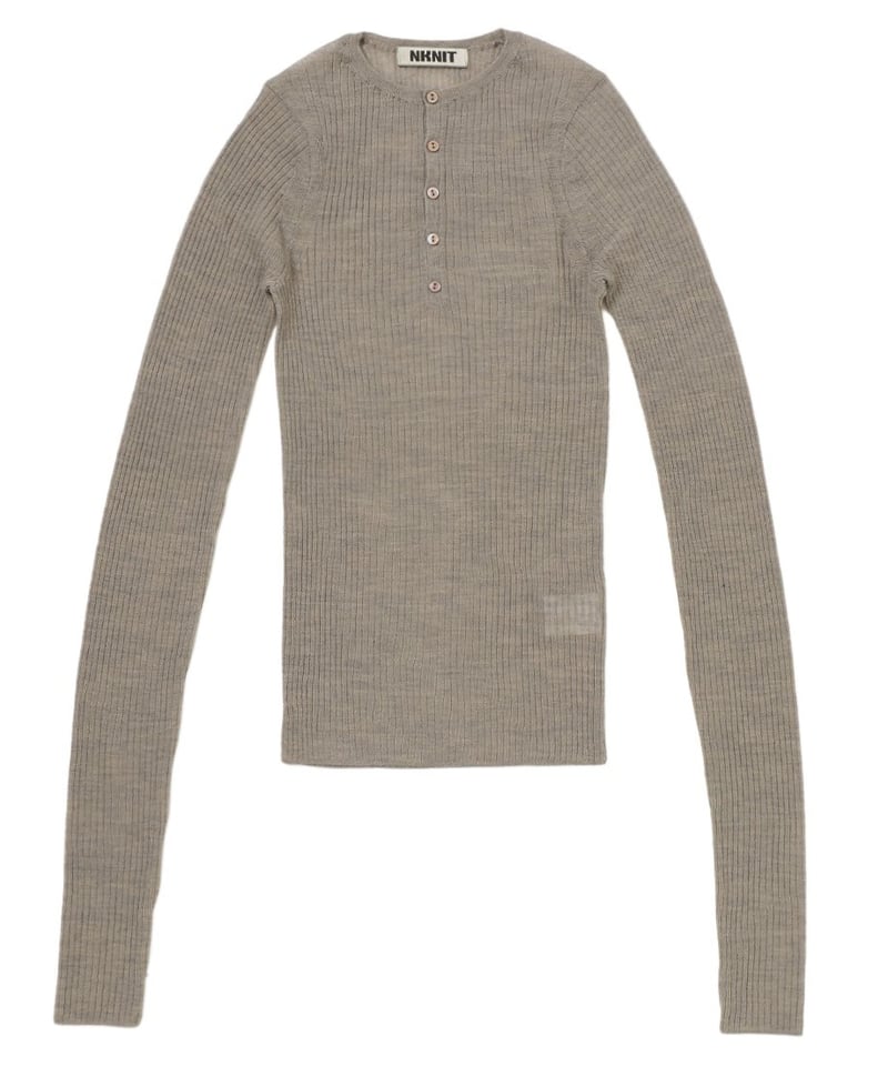 alpaca sheer rib KNIT | NKNIT alpaca sheer rib KNIT | NKNIT