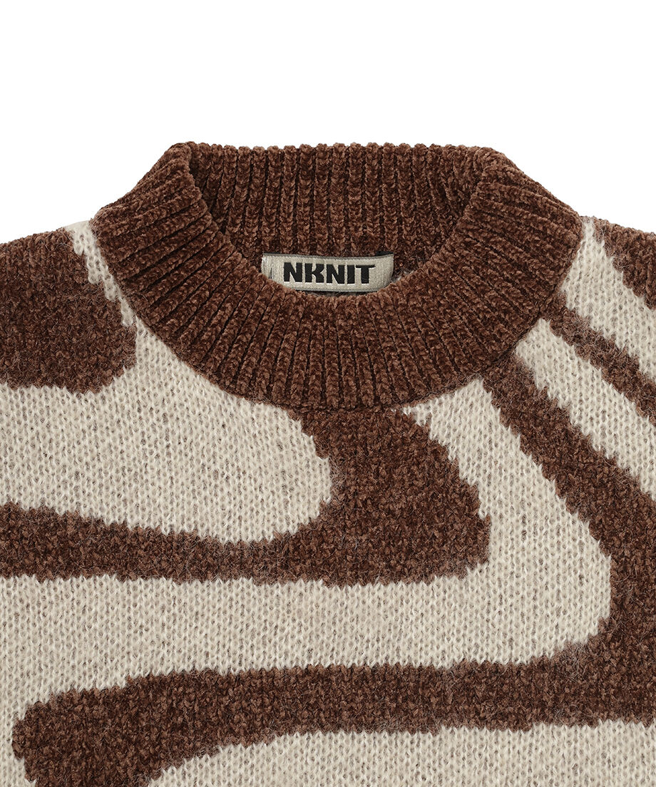 wave jacquard KNIT SMALL