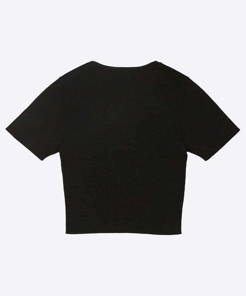NKNIT（ンニット）　mix gauge logo KNIT shirts mix gauge logo KNIT shirts – NKNIT