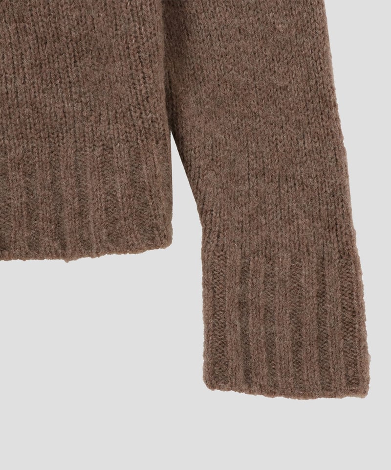 cashmere mix soft V-neck KNIT | NKNIT