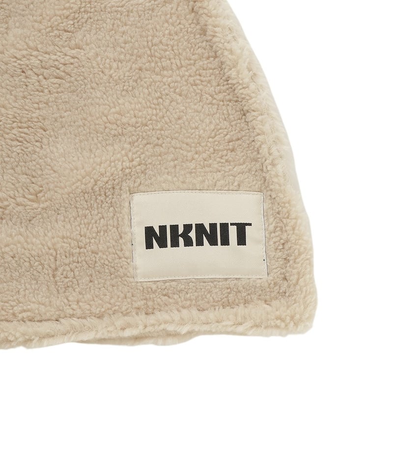 NKNIT ボアマフラーboa wave scarfboa LEOPAED⓪ NKNIT ボアマフラーboa wave scarfboa LEOPAED⓪ - メルカリ