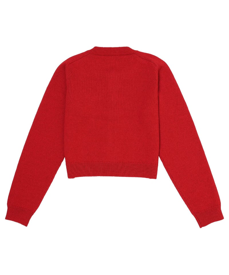 NKNIT ♡pattern KNIT RED/WHITE ハート ニット - beaconparenting.ie
