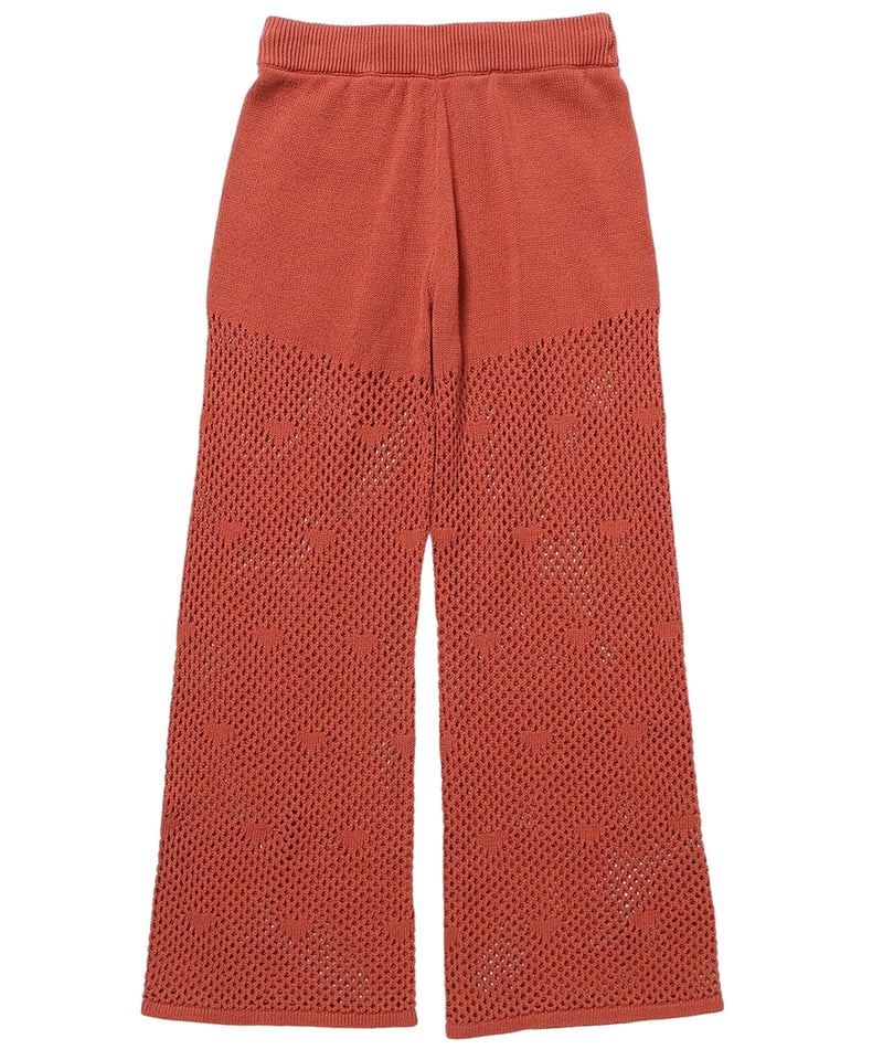 【NKNIT】mesh ♡ pattern KNIT pants NKNIT ンニットmesh ♡ pattern KNIT pants