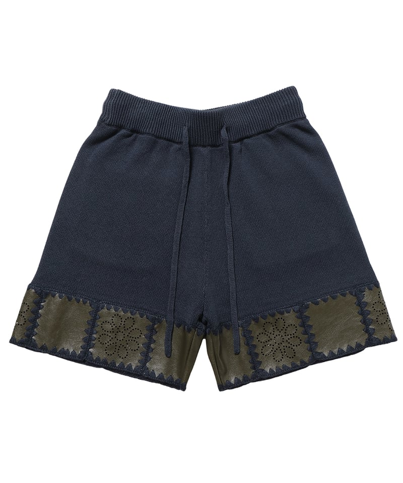 新品未使用 NKNIT vegan leather short pants NKNIT vegan leather short pants