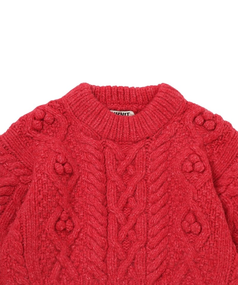 bubble cable hand KNIT | NKNIT bubble cable hand KNIT | NKNIT