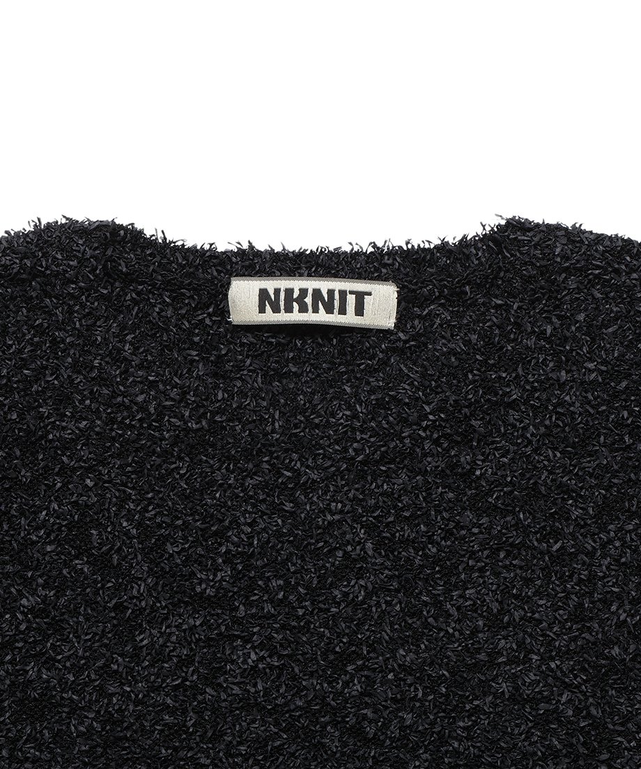 nknit dry shaggy mini T-shirt レッド