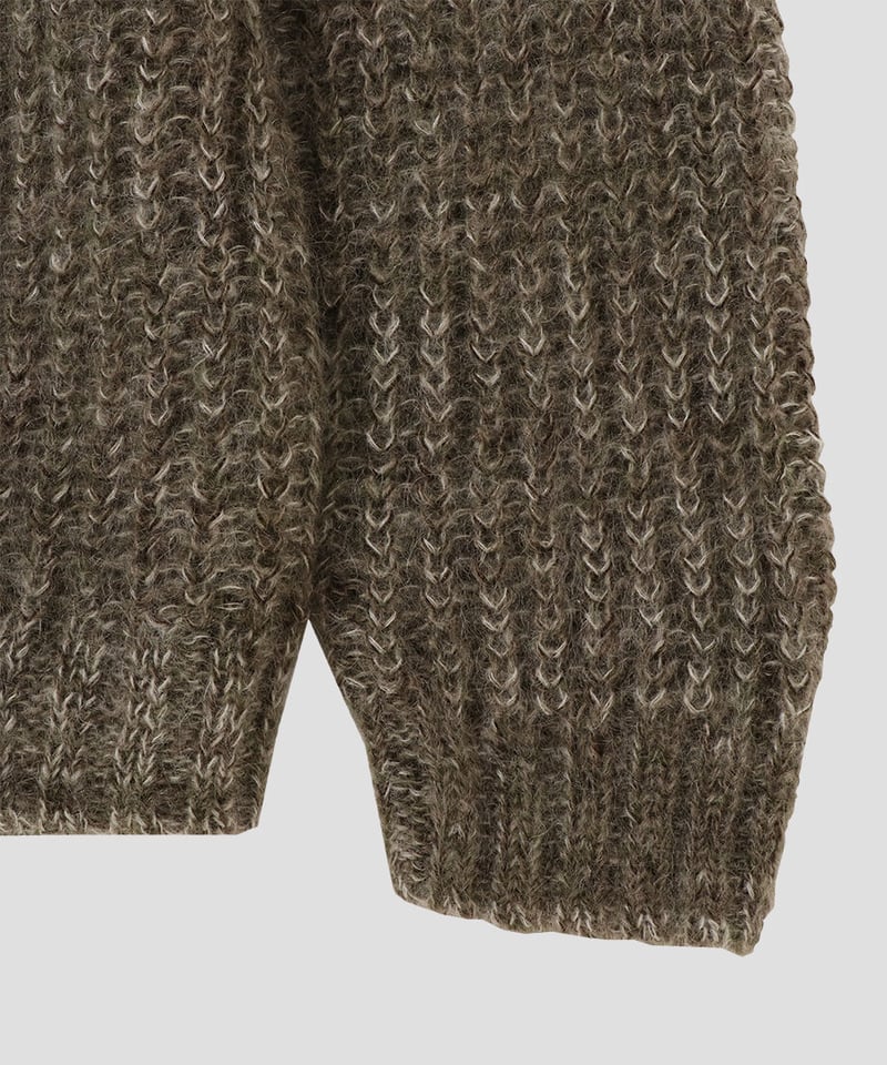 NKNIT mix color hand KNIT 【short】