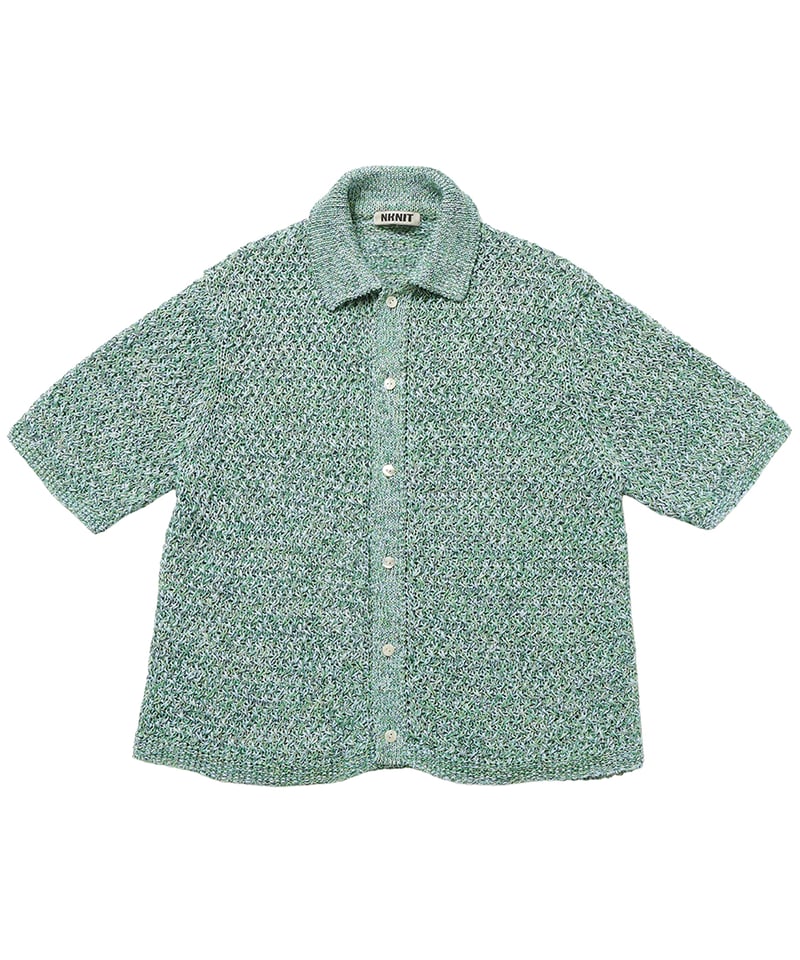 mix color KNIT shirt | NKNIT mix color KNIT shirt | NKNIT