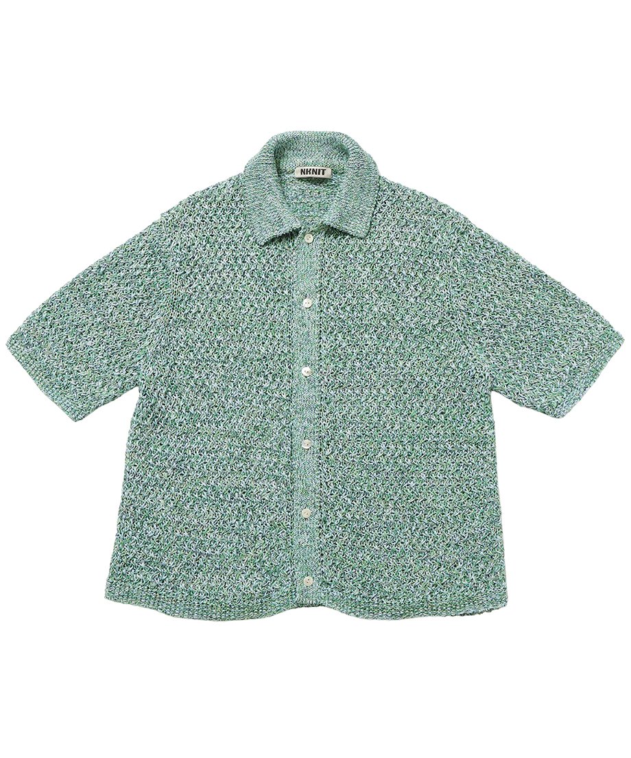 美品】mix color NKNIT shirt