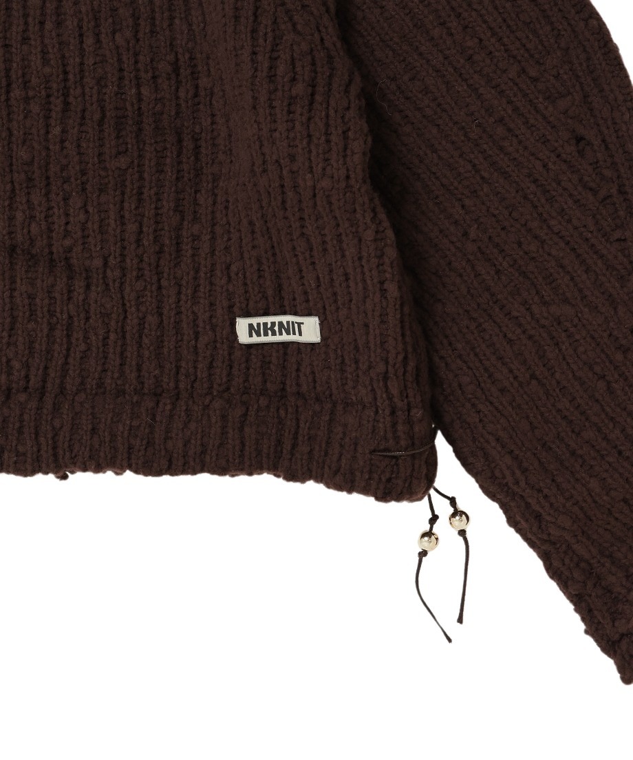 2way high neck KNIT | NKNIT 