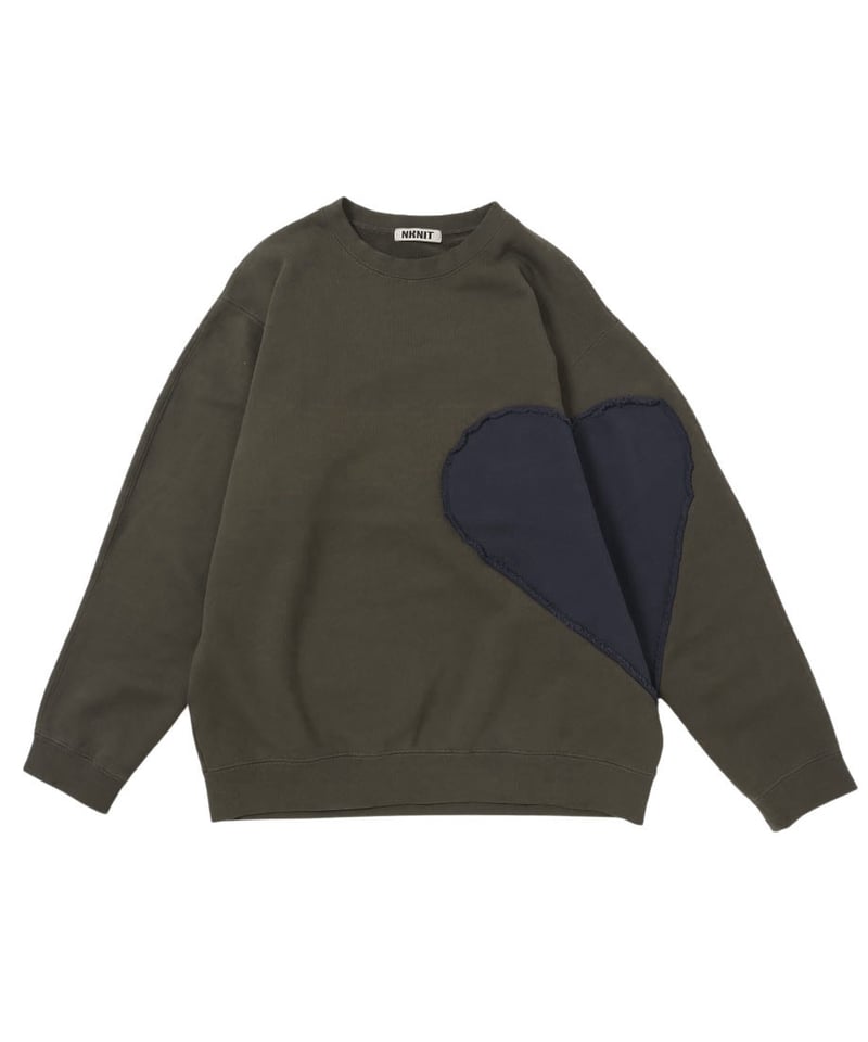 ♡pattern pullover sweat | NKNIT ♡pattern pullover sweat | NKNIT