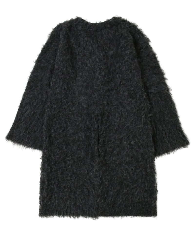 shaggy long KNIT cardigan | NKNIT shaggy long KNIT cardigan | NKNIT