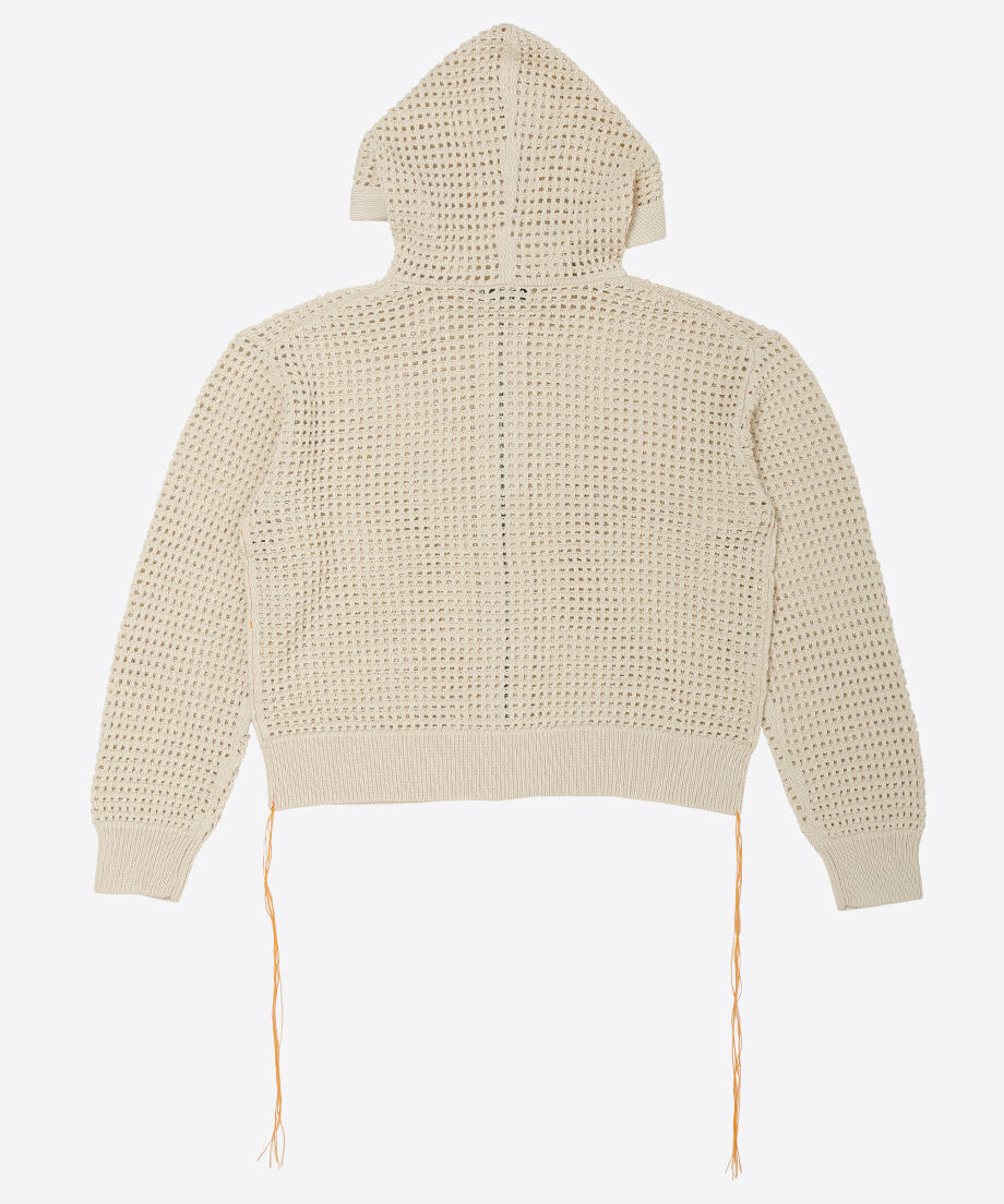 mesh knit zip foodie | NKNIT mesh knit zip foodie | NKNIT
