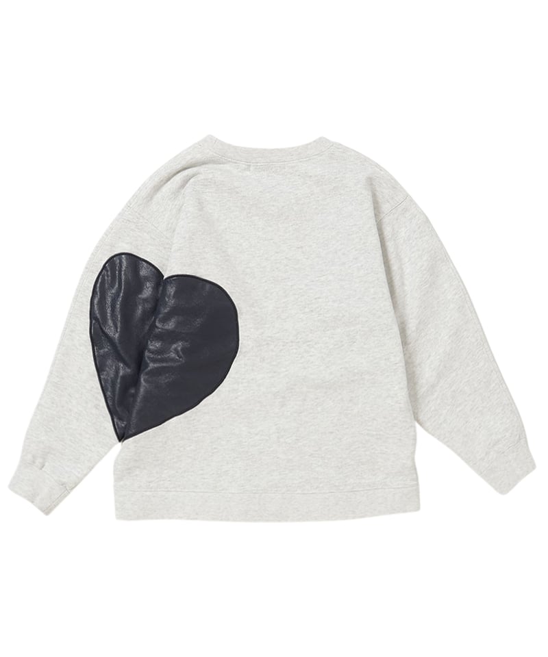 ♡pattern pullover sweat 130size | NKNIT ♡pattern pullover sweat 130size | NKNIT