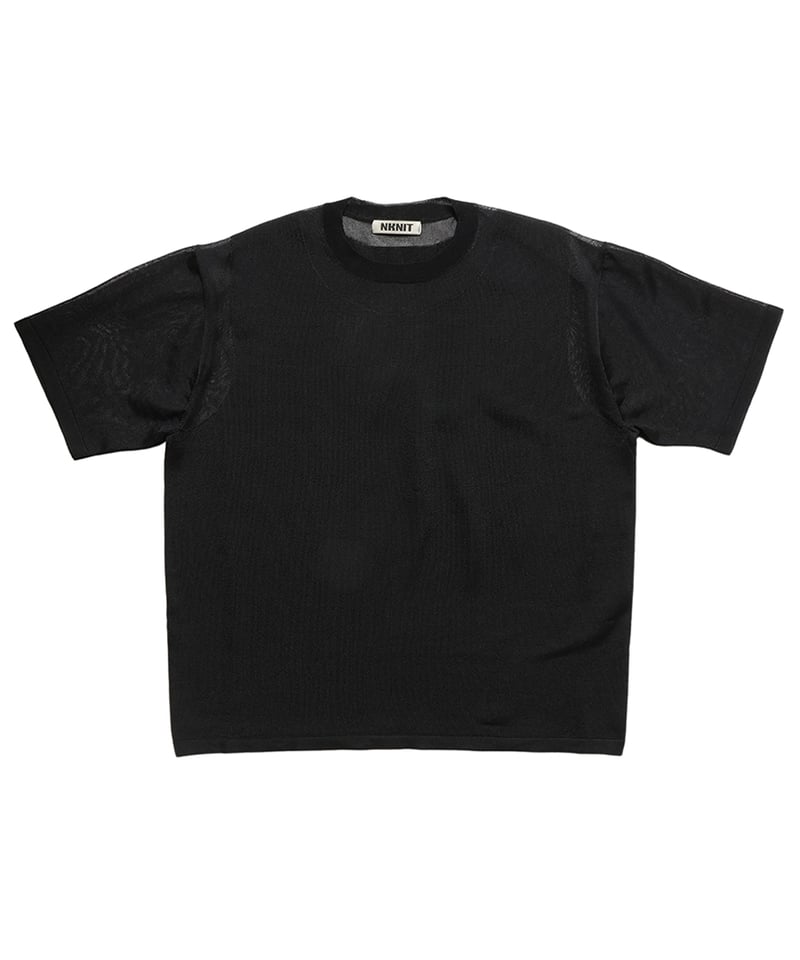 【美品】NKNIT mesh♡ KNIT T-shirt サイズ1 NKNIT / ンニット | 2024SS | Mesh Knit メッシュ ニット T