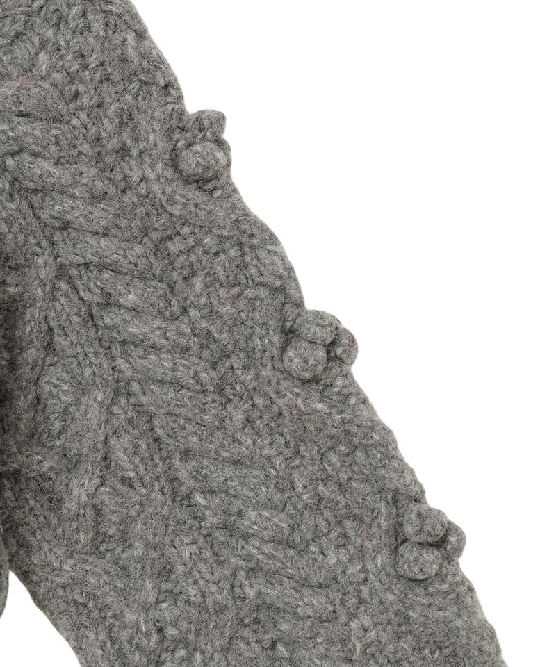 bubble cable hand KNIT | NKNIT bubble cable hand KNIT | NKNIT