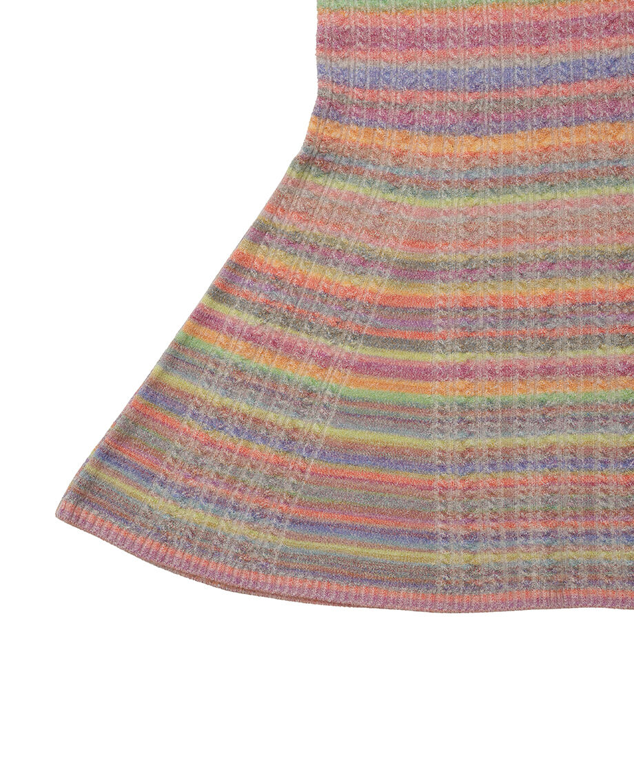 mix color tight long KNIT dress | NKNIT mix color tight long KNIT dress | NKNIT