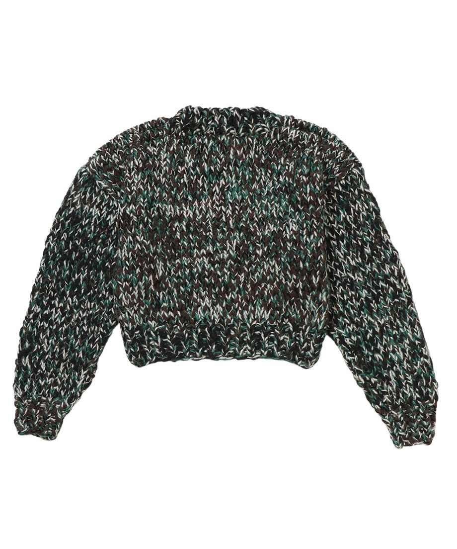 トップス nknit mix hand color knit short 新品NKNIT mix color hand