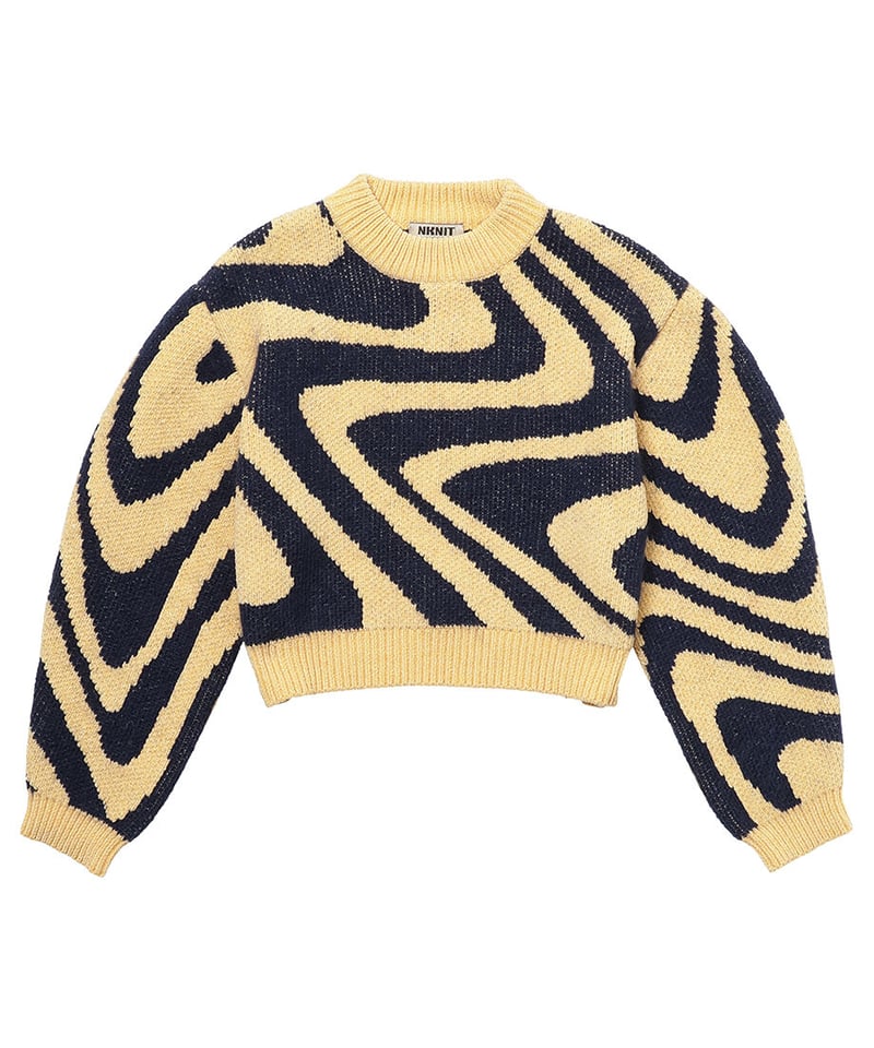 wave jacquard KNIT SMALL | NKNIT wave jacquard KNIT SMALL | NKNIT
