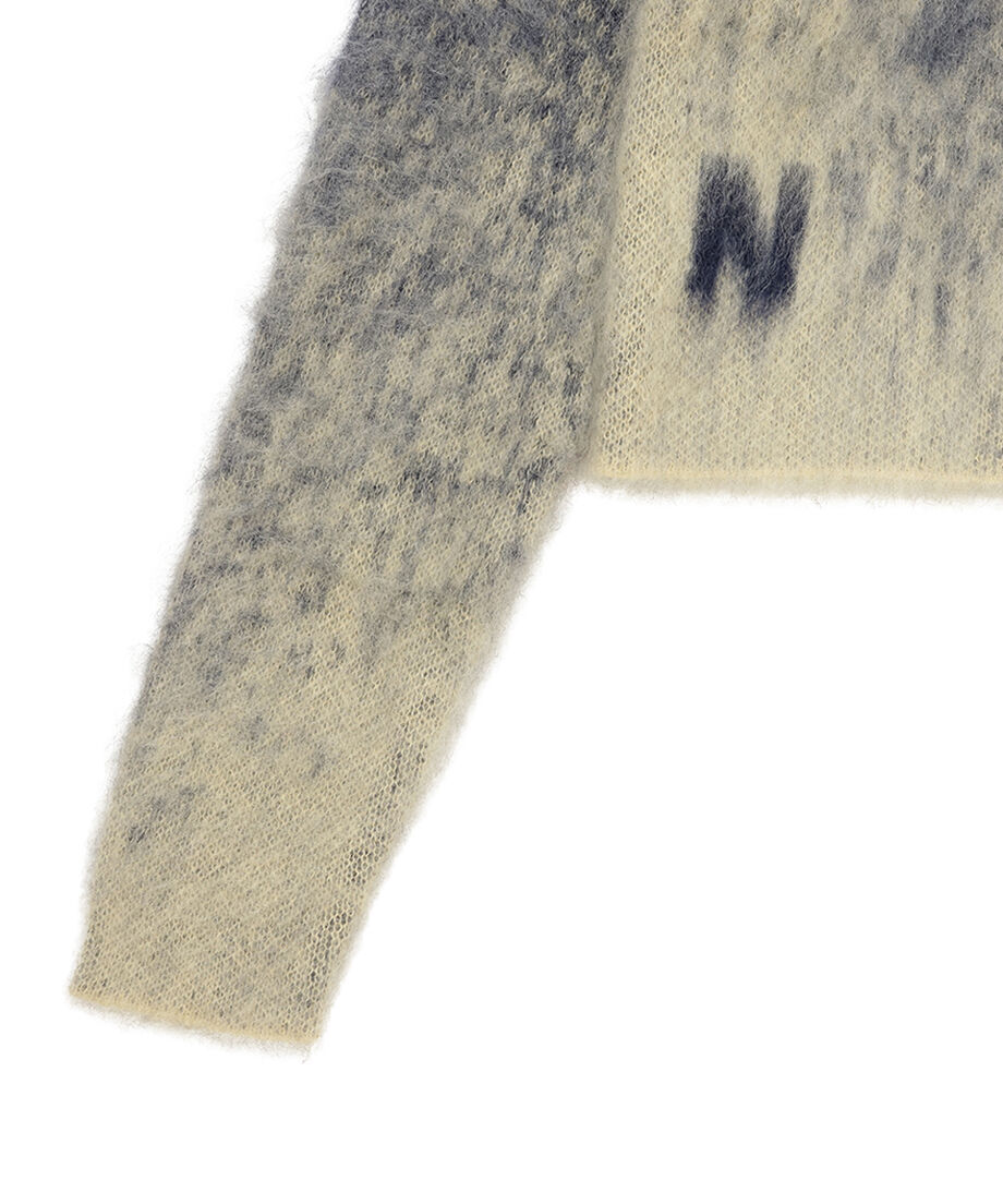 トップス nknit moheya gradation KNIT NKNIT moheya gradation KNIT新品未使用
