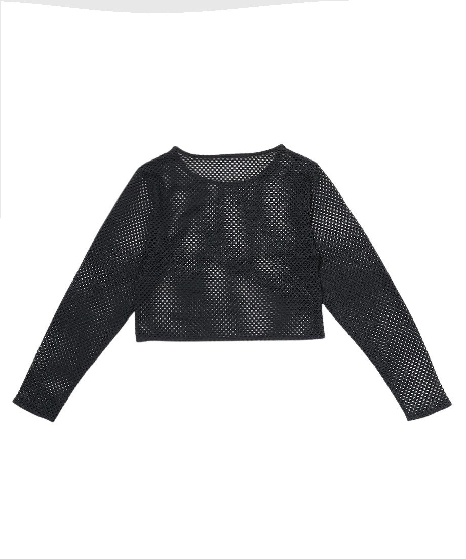 ★関税/送料込★Critic★INCISION MESH LONG SLEEVE T-SHIRTS mesh long sleeve T-shirts | NKNIT