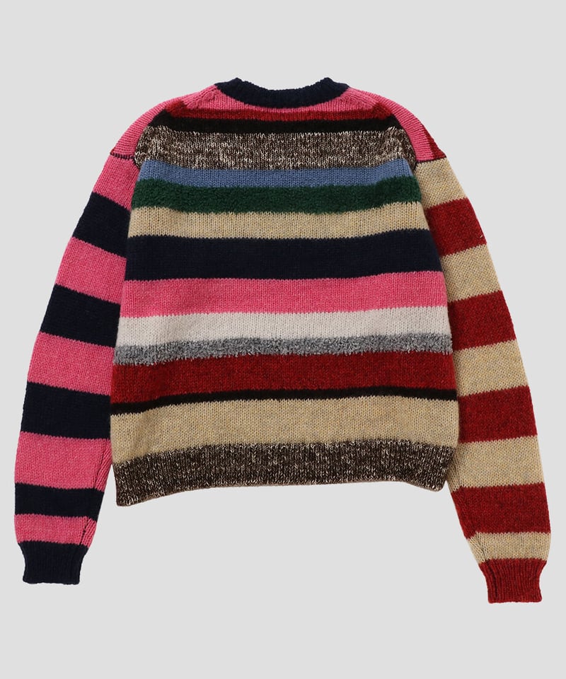 mix stripes big KNIT | NKNIT mix stripes big KNIT | NKNIT