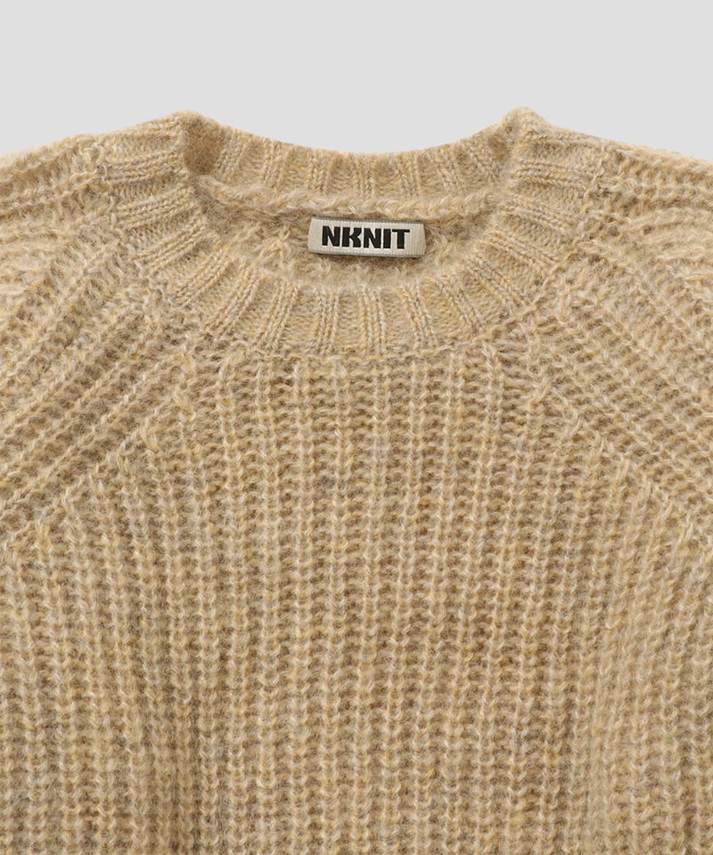 mix color mohair KNIT | NKNIT