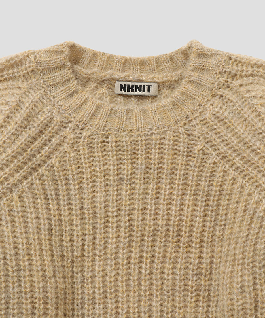 mix color mohair KNIT | NKNIT mix color mohair KNIT | NKNIT