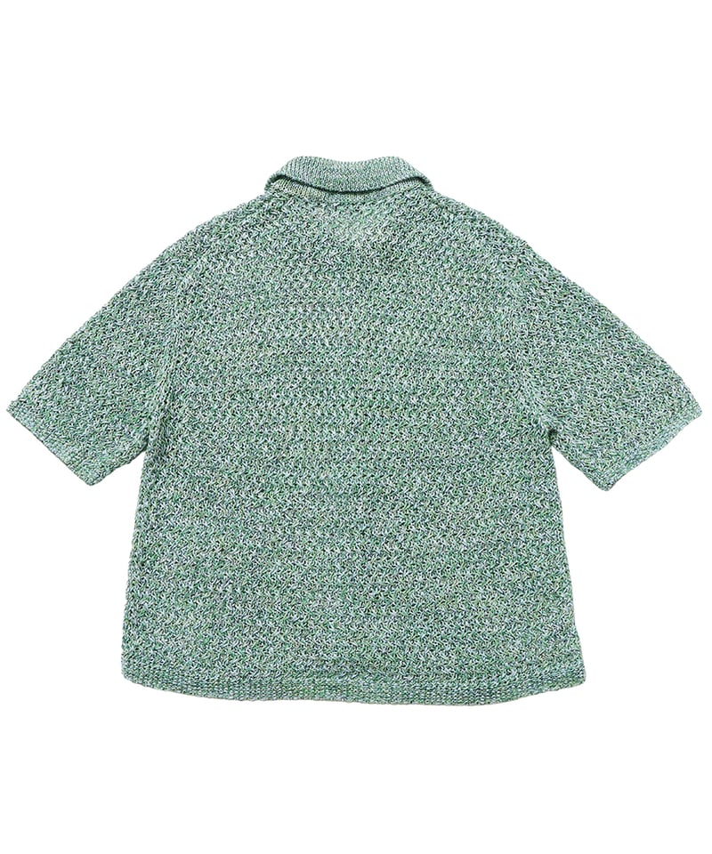 mix color KNIT shirt | NKNIT