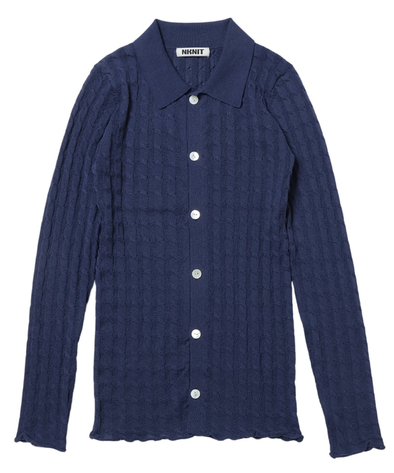 cable KNIT shirt | NKNIT