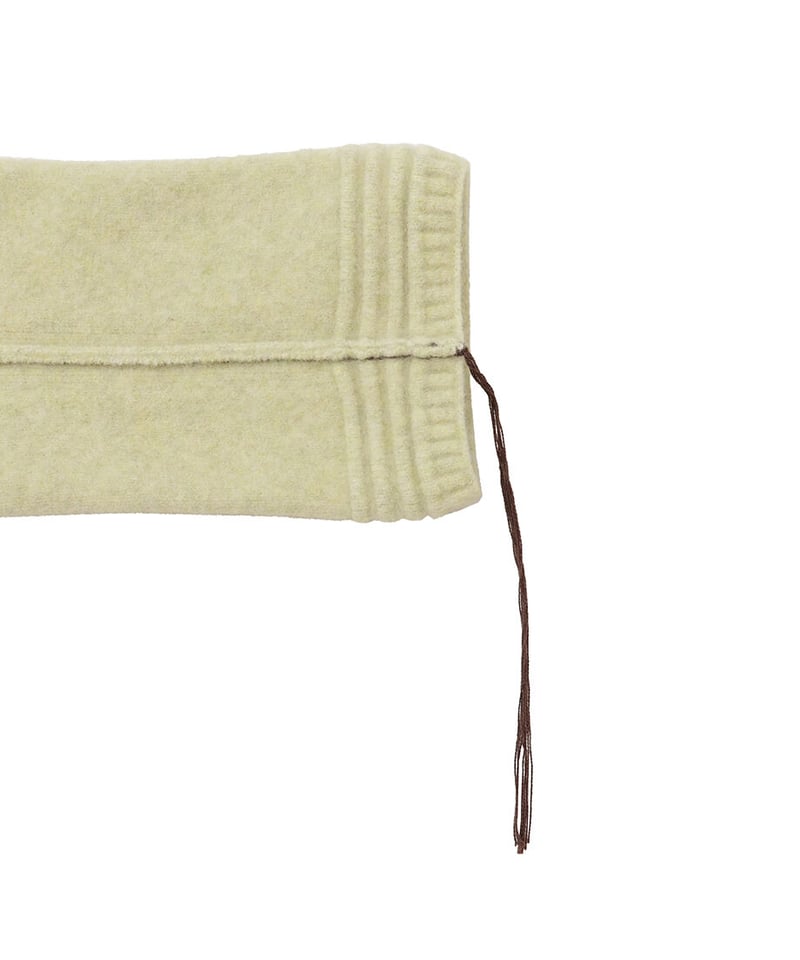 NKNIT ンニット　sleeve KNIT scarf NKNIT ンニット sleeve KNIT scarf