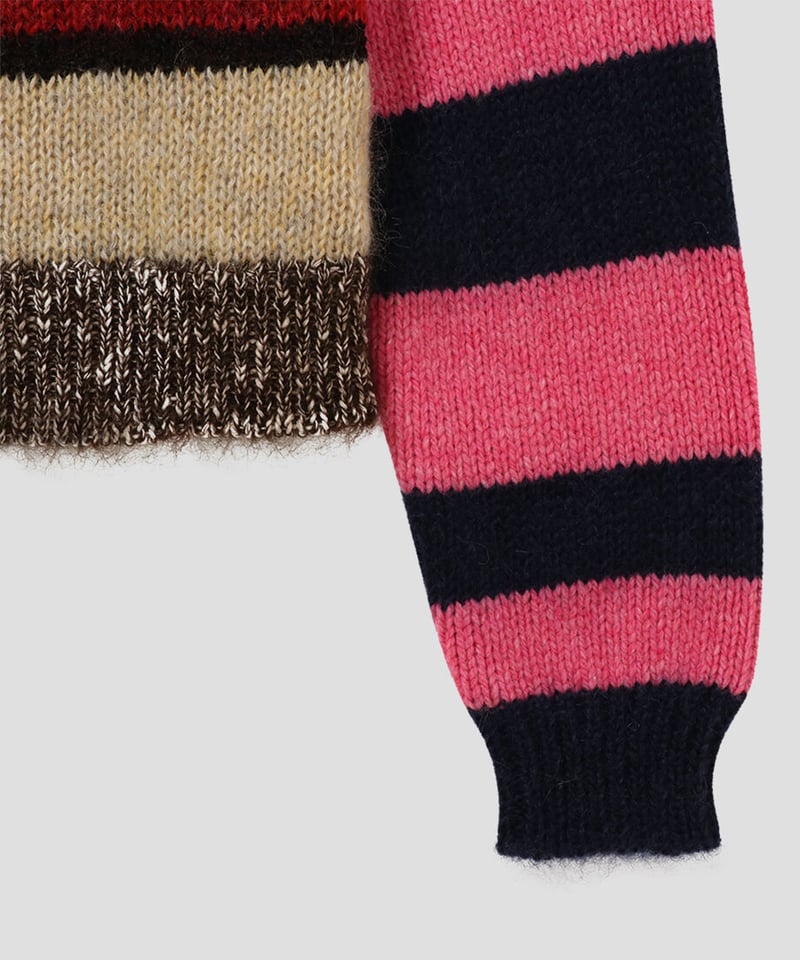 mix stripes big KNIT | NKNIT mix stripes big KNIT | NKNIT
