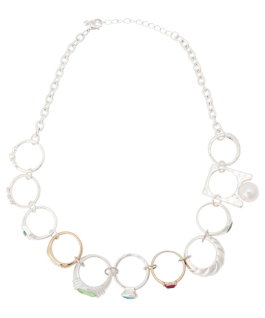 ring necklace | NKNIT