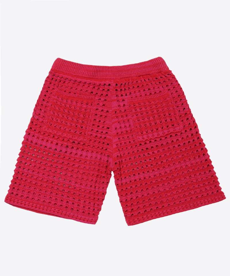 cotton mesh knit short pants | NKNIT cotton mesh knit short pants | NKNIT