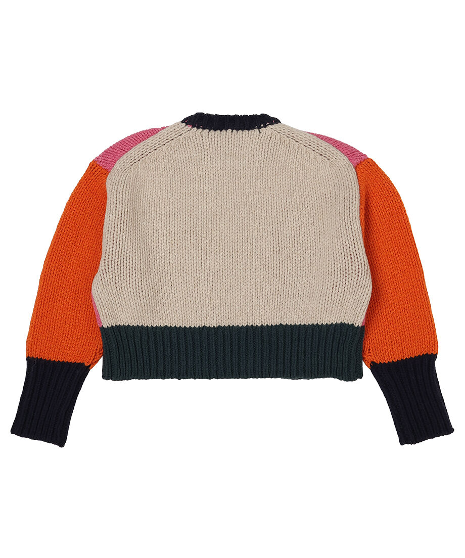 color blocking KNIT