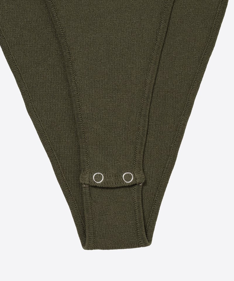 トップス NKNIT paper knit body suits high leg paper knit body suits | NKNIT