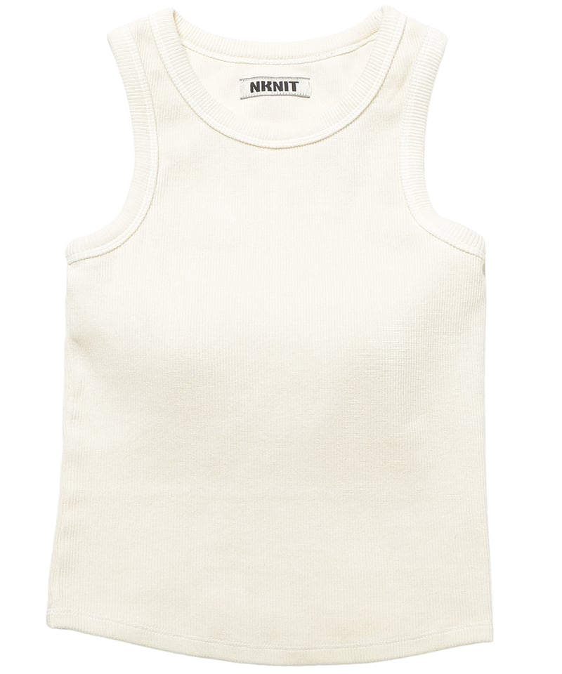 washed cup tank top | NKNIT washed cup tank top | NKNIT