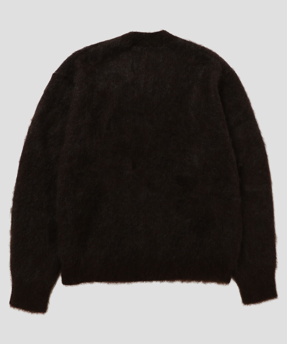 wave pattern mohair KNIT | NKNIT NKNIT wave pattern mohair KNIT