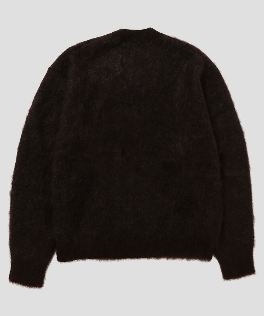 wave pattern mohair KNIT | NKNIT