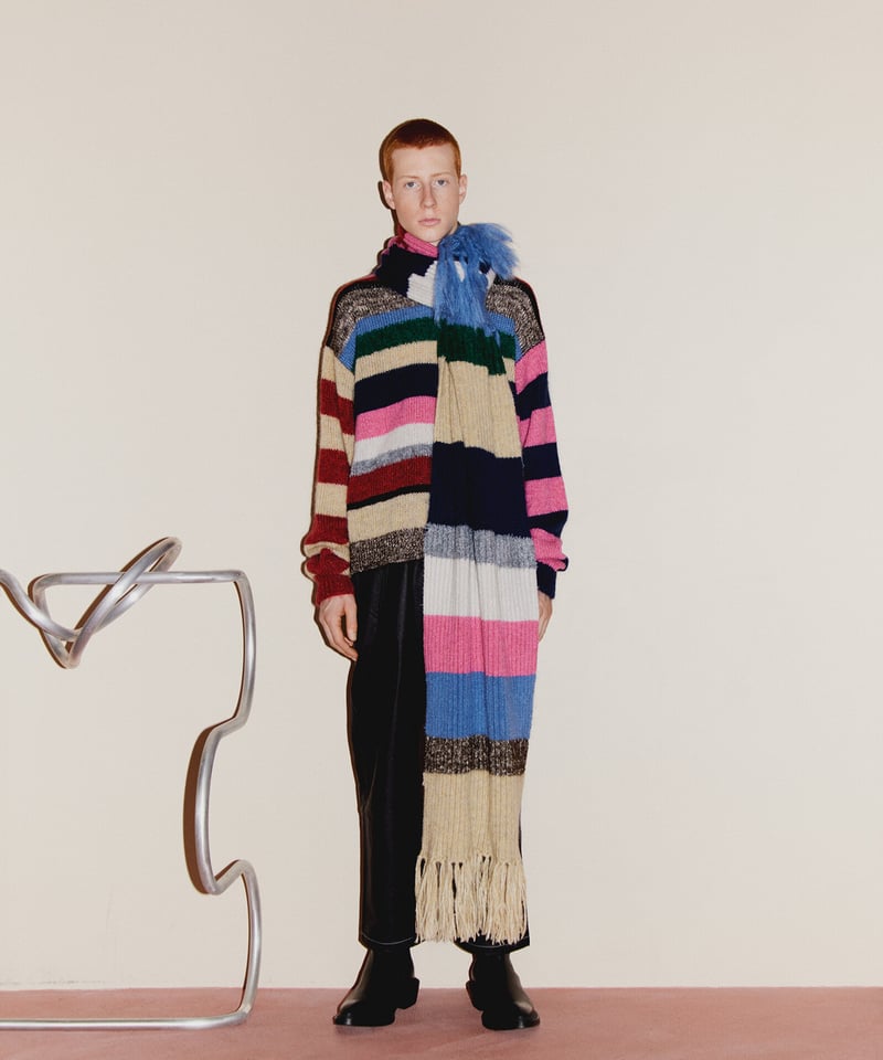 mix stripes big KNIT | NKNIT mix stripes big KNIT | NKNIT