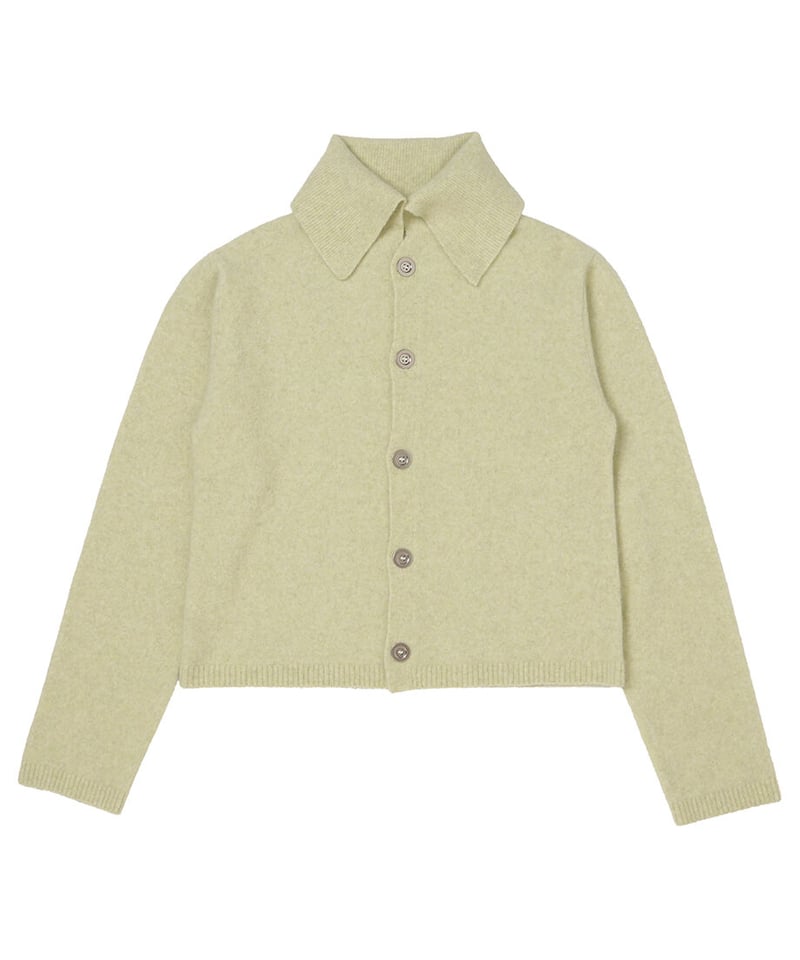 NKNIT fox mix sailor collar cardigan
