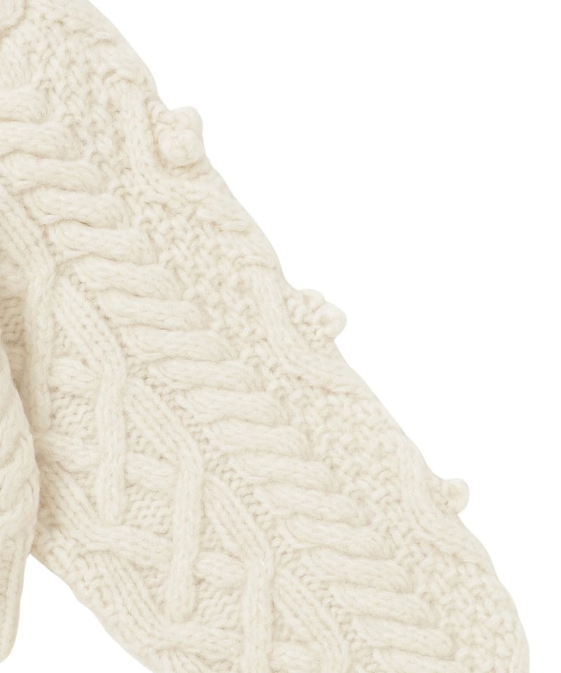 【新品未使用】NKNIT / ンニットbubble cable hand NKNIT bubble cable hand KNIT サイズ①【新品】