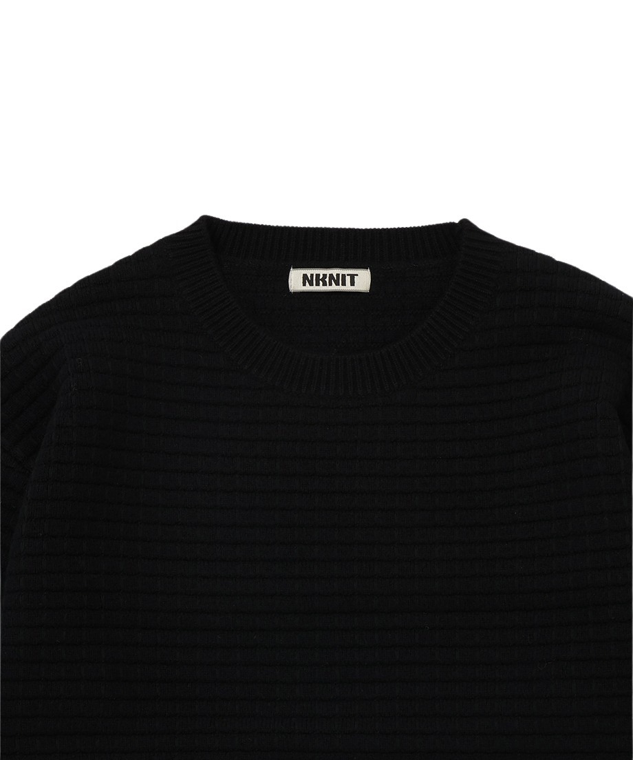 waffle KNIT pullover | NKNIT 