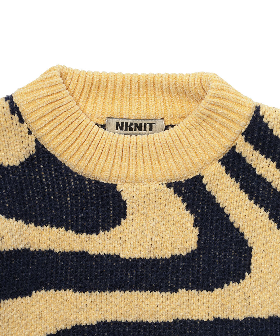 wave jacquard KNIT SMALL | NKNIT wave jacquard KNIT SMALL | NKNIT