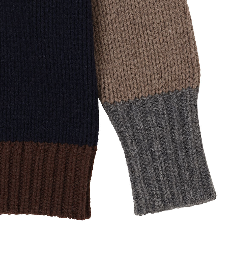 color blocking KNIT | NKNIT